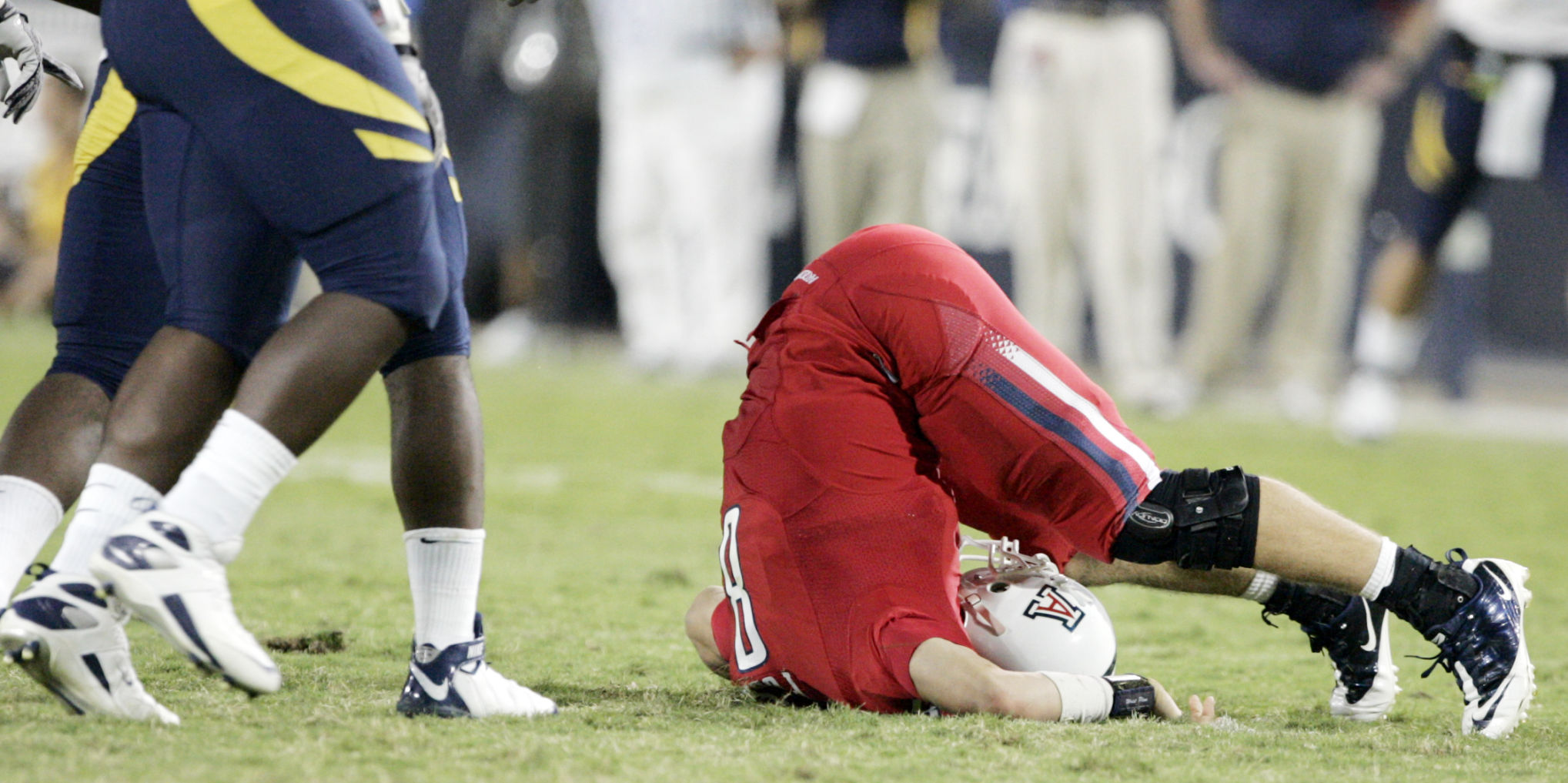 University of Arizona quarterback Nick Foles